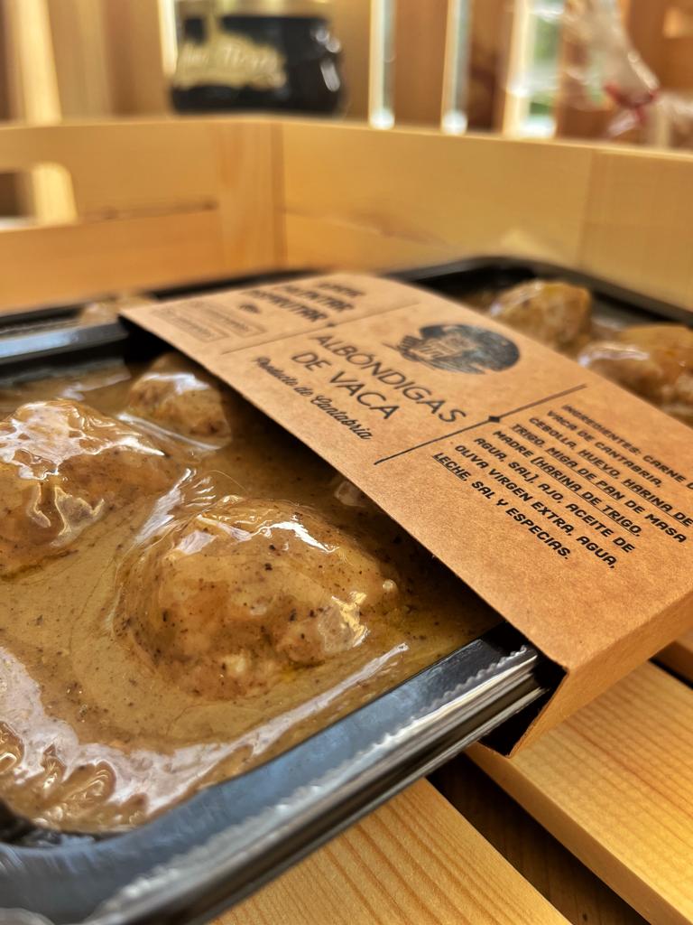 albóndigas de vaca